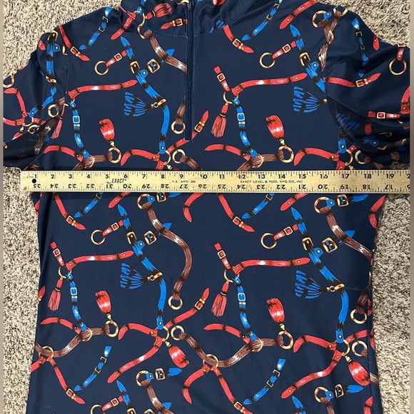 Gottex Zip Mock Womens Long Sleeve Lisa Shirt Running/workout‎ Small - Picture 6 of 7